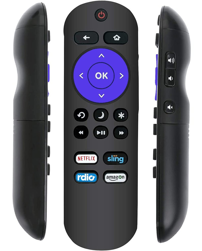 UBay Remote Control Compatible with Roku TV, Fit for Onn/TCL/Element/Haier/Hitachi/LG/Sanyo/JVC/Magnavox/RCA/Philips/Westinghouse Roku Built-in Smart TV - Image 1